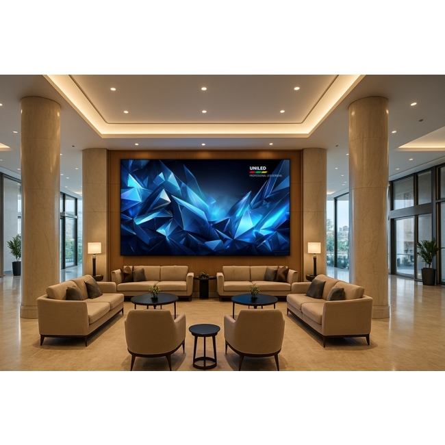 Ekran LED COB 3.0x1.69 metra przekątna 136